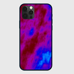 Чехол для iPhone 12 Pro Абстрактные разводы на воде, цвет: 3D-черный