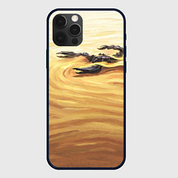 Чехол для iPhone 12 Pro Жало скорпиона, цвет: 3D-черный