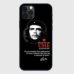 Чехол для iPhone 12 Pro Che Guevara автограф, цвет: 3D-черный