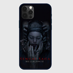 Чехол для iPhone 12 Pro Сенуа и руки Hellblade 2, цвет: 3D-черный