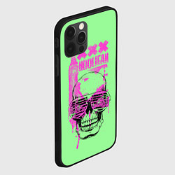 Чехол для iPhone 12 Pro Hooligan - skull, цвет: 3D-черный — фото 2