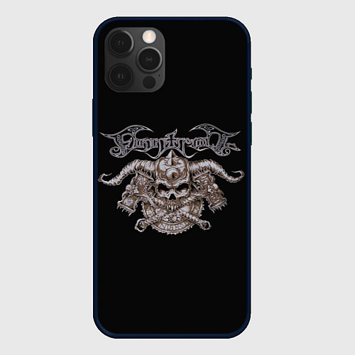 Чехол iPhone 12 Pro Finntroll / 3D-Черный – фото 1