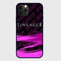 Чехол для iPhone 12 Pro Lineage 2 pro gaming: символ сверху, цвет: 3D-черный