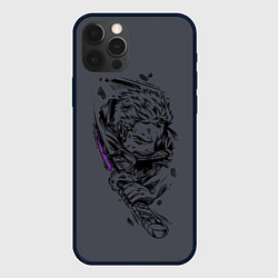 Чехол для iPhone 12 Pro One Piece - Roronoa Zoro, цвет: 3D-черный