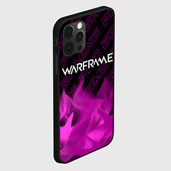 Чехол для iPhone 12 Pro Warframe pro gaming: символ сверху, цвет: 3D-черный — фото 2