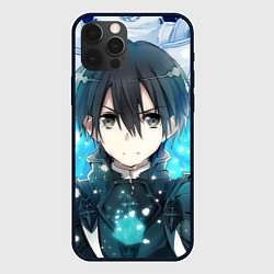 Чехол для iPhone 12 Pro Sword Art Online Кадзуто Киригая, цвет: 3D-черный