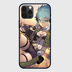 Чехол для iPhone 12 Pro Sword Art Online Сино Асада, цвет: 3D-черный