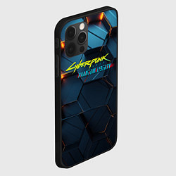 Чехол для iPhone 12 Pro Phantom liberty logo, цвет: 3D-черный — фото 2