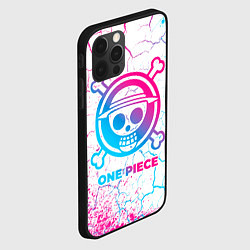 Чехол для iPhone 12 Pro One Piece neon gradient style, цвет: 3D-черный — фото 2