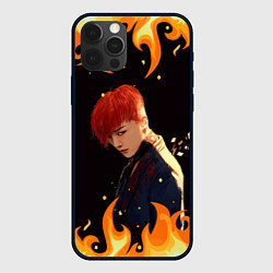 Чехол для iPhone 12 Pro G-Dragon BigBang, цвет: 3D-черный