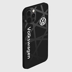 Чехол для iPhone 12 Pro Volkswagen - classic black, цвет: 3D-черный — фото 2