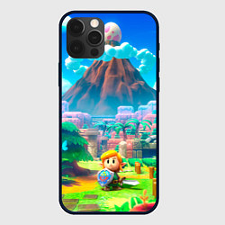 Чехол для iPhone 12 Pro Маленький Линк, цвет: 3D-черный