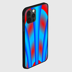 Чехол для iPhone 12 Pro Сине-красные, цвет: 3D-черный — фото 2