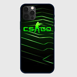 Чехол для iPhone 12 Pro CS GO dark green, цвет: 3D-черный