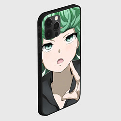 Чехол для iPhone 12 Pro One Punch Man Тацумаки, цвет: 3D-черный — фото 2