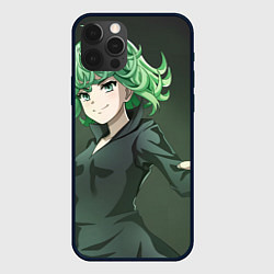 Чехол для iPhone 12 Pro One Punch Man Тацумаки, цвет: 3D-черный