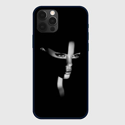 Чехол для iPhone 12 Pro Красивая монахиня - готический крест, цвет: 3D-черный