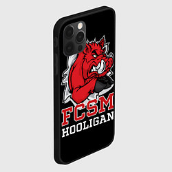 Чехол для iPhone 12 Pro FCSM hooligan, цвет: 3D-черный — фото 2