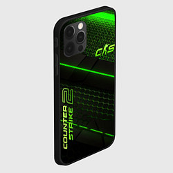 Чехол для iPhone 12 Pro CS2 green neon, цвет: 3D-черный — фото 2
