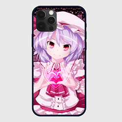 Чехол для iPhone 12 Pro Touhou Project Remilia Scarlet i love u, цвет: 3D-черный