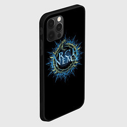 Чехол для iPhone 12 Pro Arch Enemy Snake, цвет: 3D-черный — фото 2
