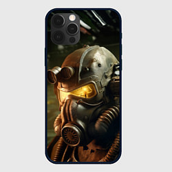 Чехол для iPhone 12 Pro Fallout photo, цвет: 3D-черный