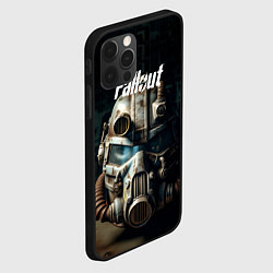 Чехол для iPhone 12 Pro Шлем от силовой брони, цвет: 3D-черный — фото 2