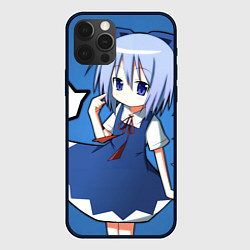 Чехол для iPhone 12 Pro Touhou Project Cirno Baka, цвет: 3D-черный