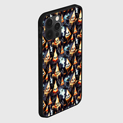 Чехол для iPhone 12 Pro Акварельные приведения, цвет: 3D-черный — фото 2