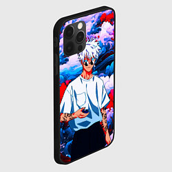 Чехол для iPhone 12 Pro Красавец Сатору Годжо - Магическая битва, цвет: 3D-черный — фото 2