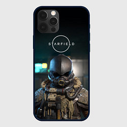 Чехол для iPhone 12 Pro Starfield astronaut, цвет: 3D-черный