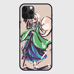 Чехол для iPhone 12 Pro Touhou Project Youmu Konpaku, цвет: 3D-черный