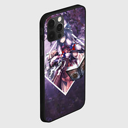 Чехол для iPhone 12 Pro Touhou Project Пачули Нолидж, цвет: 3D-черный — фото 2
