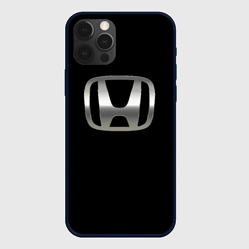 Чехол iPhone 12 Pro Honda sport auto / 3D-Черный – фото 1