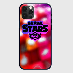 Чехол для iPhone 12 Pro Brawl stars network, цвет: 3D-черный