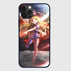 Чехол для iPhone 12 Pro Touhou Project Клаунпис, цвет: 3D-черный