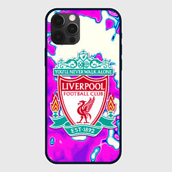Чехол для iPhone 12 Pro Ливерпуль спорт клуб, цвет: 3D-черный