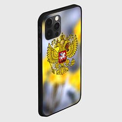 Чехол для iPhone 12 Pro Русская земля герб, цвет: 3D-черный — фото 2