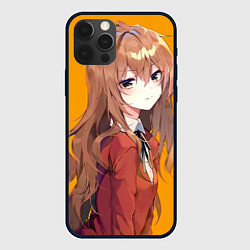 Чехол для iPhone 12 Pro Toradora Тайга Айсака, цвет: 3D-черный