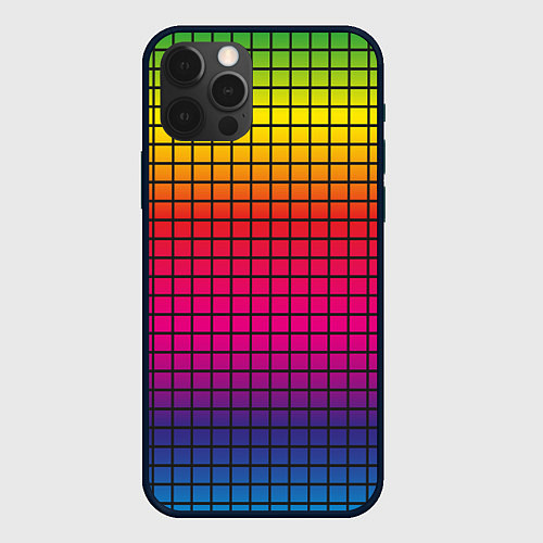 Чехол iPhone 12 Pro Палитра rgb / 3D-Черный – фото 1