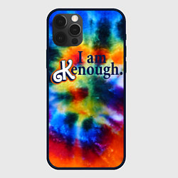 Чехол для iPhone 12 Pro Барби - i am kenough, цвет: 3D-черный