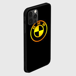 Чехол для iPhone 12 Pro Bmw sport gradient, цвет: 3D-черный — фото 2