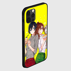 Чехол для iPhone 12 Pro Кёко Хори и Изуми Миямура, цвет: 3D-черный — фото 2