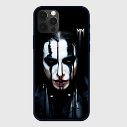 Чехол для iPhone 12 Pro Мэрилин Мэнсон - Брайан Хью Уорнер, цвет: 3D-черный