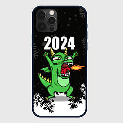 Чехол для iPhone 12 Pro Очередной Новый год, цвет: 3D-черный