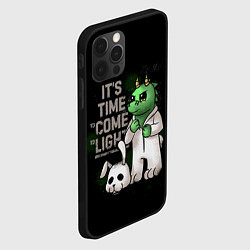 Чехол для iPhone 12 Pro Время пришло - 2024, цвет: 3D-черный — фото 2