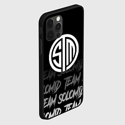 Чехол для iPhone 12 Pro TSM style, цвет: 3D-черный — фото 2