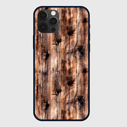 Чехол для iPhone 12 Pro Старые доски, цвет: 3D-черный