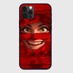 Чехол iPhone 12 Pro Бандаж мумии красный