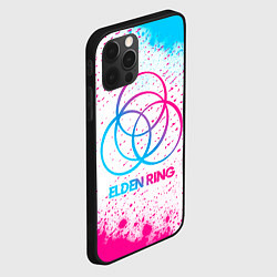 Чехол для iPhone 12 Pro Elden Ring neon gradient style, цвет: 3D-черный — фото 2